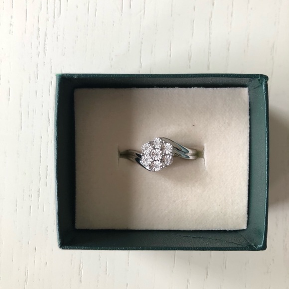 Mappins cubic zirconia silver ring - Picture 2 of 2